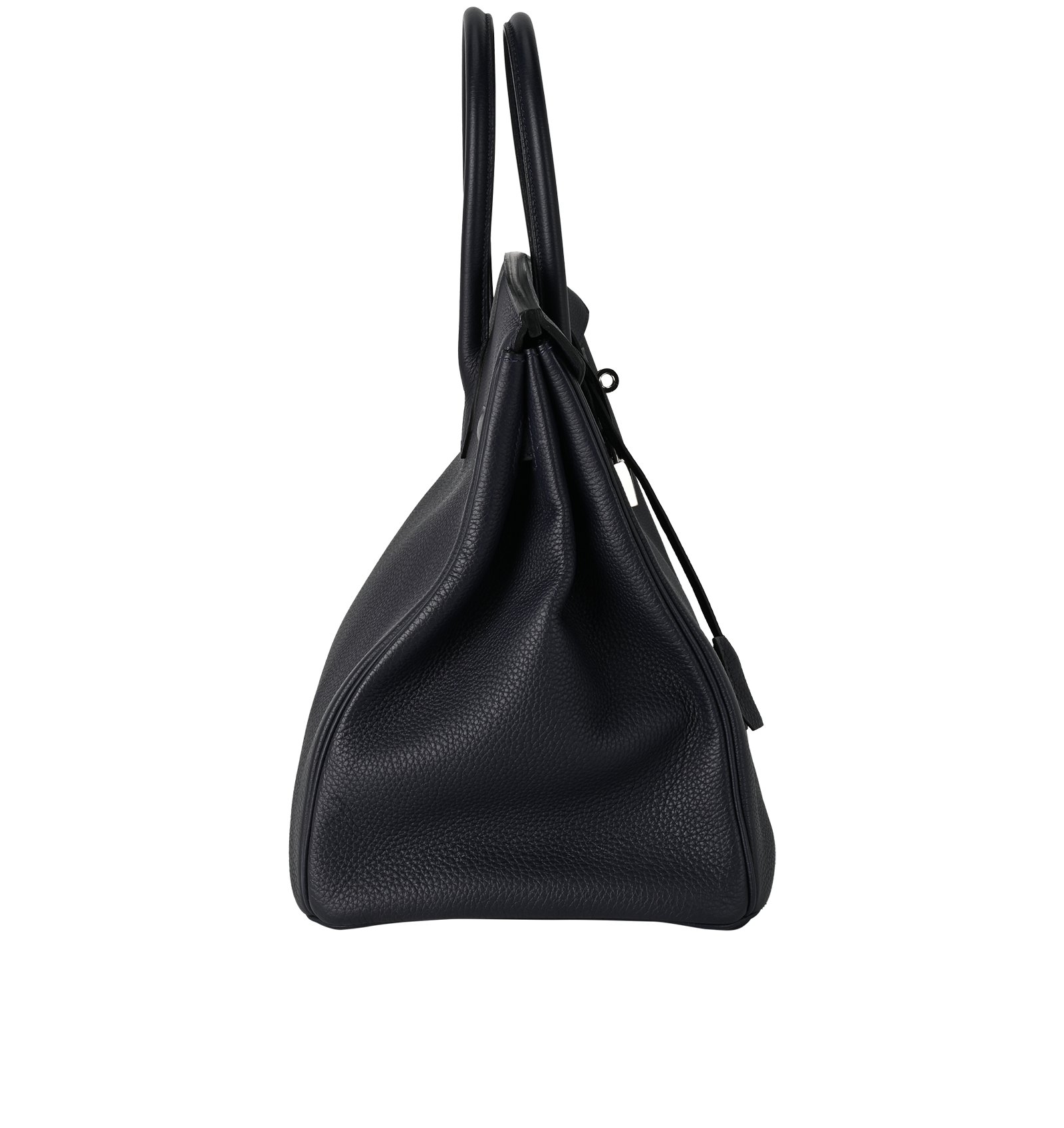 Birkin 35 In Togo Bleu Nuit, &pound;11,500, Handbags, Blue, Leather, Side view